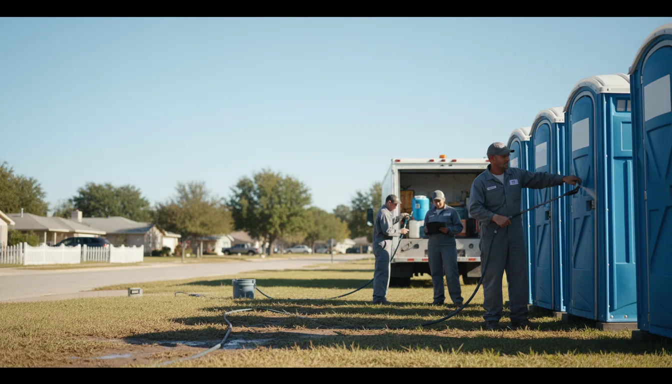 Long-Term Portable Toilet Rental in Gann Valley, SD near me